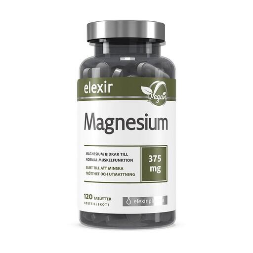 ELEXIR MAGNESIUM 375 MG – Bidrar till normal muskelfunktion.