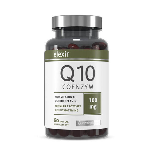 Coenzyme Q-10 100 mg 60 kapslar