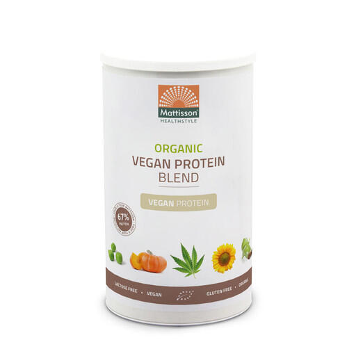 Veganskt proteinpulver 400 gram.