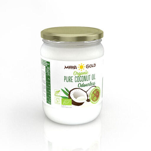 Organic Pure Odourless Coconut Oil 500ml