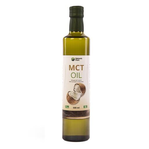 Ekologisk MCT-olja från Nature´s Pure - Perfekt ingrediens för LCHF- och ketogen kost.