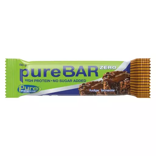 pure BAR ZERO fudge brownie 50g