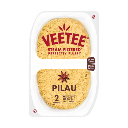 VeeTee Pilau 2x125G 6-Pack, 12 portioner