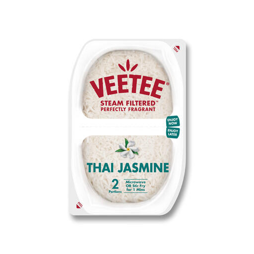 VeeTee Thai Jasmine risförpackning.