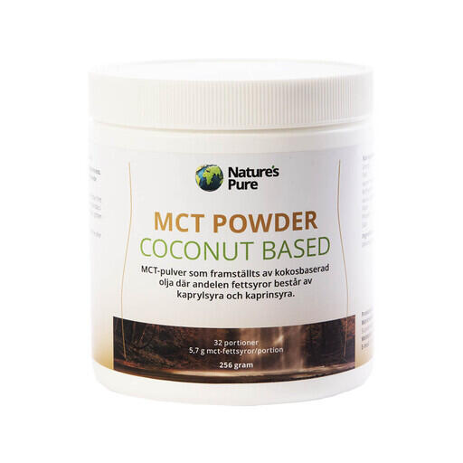 MCT-pulver – Perfekt ingrediens vid ketogen diet.